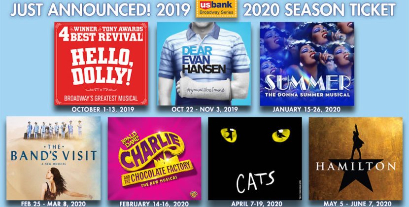 ‘Dear Evan Hansen,’ ‘The Band’s Visit’ and 5-Week return of ‘Hamilton’ Highlight The Fox’s 2019-2020 Season