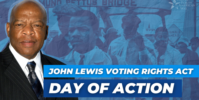 John Lewis Multi-Faith Vigil for Democracy on Saturday, July 17