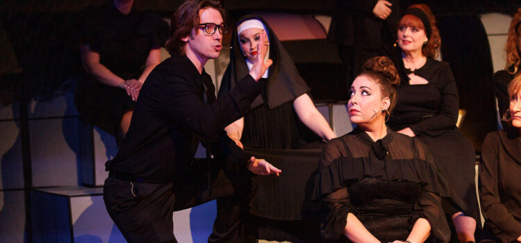 Strong Singers Shimmer in Stimulating Musical ‘Nine’ at New Line