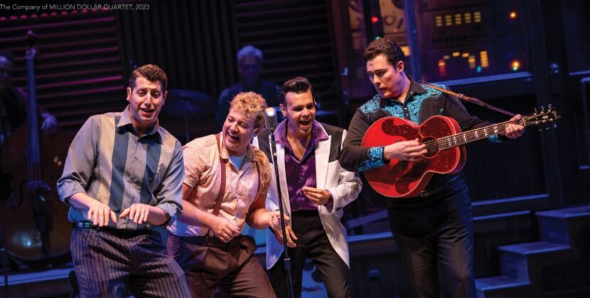 Rock Legends Come Alive in Stages’ Rollicking ‘Million Dollar Quartet’