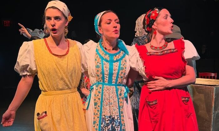Lively Ensemble Ignites ERA’s Kooky ‘Romanov Family Yard Sale’