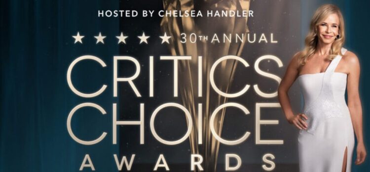 30th Critics Choice Awards for Film and Television Live on E! Feb. 7