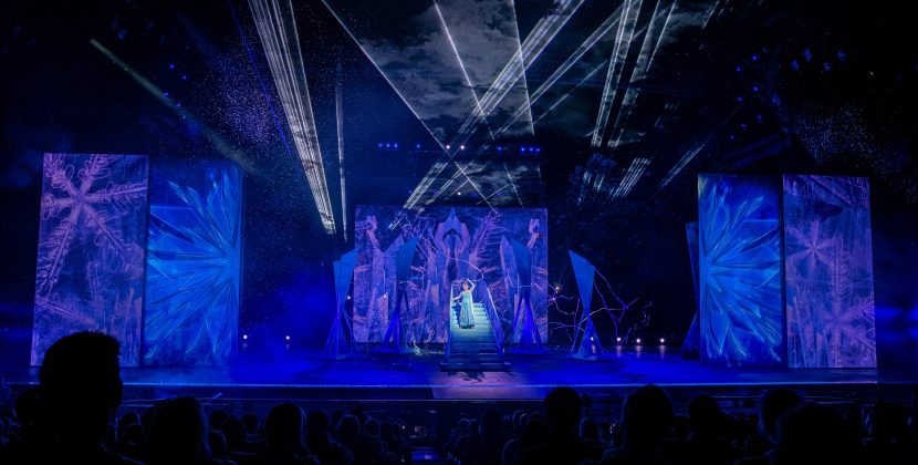 The Muny Visualizes Storytelling with Lasers, Projections in ‘Frozen’
